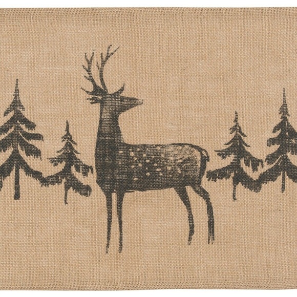 New Set of 4 Burlap Placemats by Now Designs NWT - Picture 2 of 2